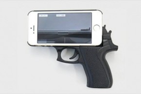 Vỏ bảo vệ iPhone hình khẩu súng khiến cảnh sát lo ngại