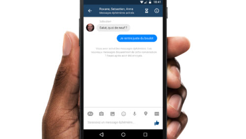 Facebook đang thử nghiệm tin nhắn tự hủy trên Messenger
