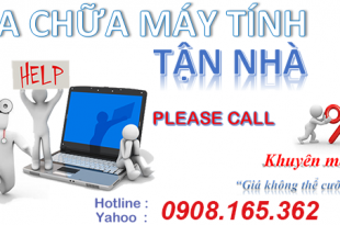 Dịch vụ sửa máy tính tại nhà quận Tân Bình - Gọi 0908.165.362