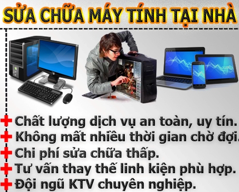 Dịch vụ cài đặt sửa máy tính quận 3 tại nhà giá rẻ nhất