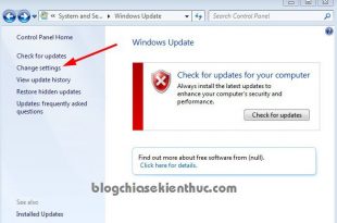 [Tips] Hướng dẫn sửa lỗi check update Windows 7 thành công 100%