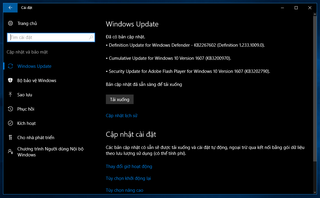 Windows 10 Update Disabler công cụ vô hiệu hóa cập nhật tuyệt vời trên Windows 10