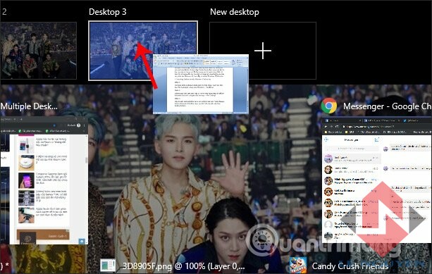 Cách Sử dụng Desktop ảo trên Windows 10 để làm việc đa nhiệm