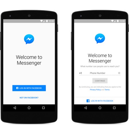 Facebook cho phép người dùng sử dụng Messenger mà không cần tài khoản Facebook