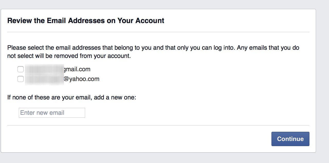 Sau khi đã nhập mã, Facebook sẽ tiến hành cho người dùng thiết lập lại mật khẩu